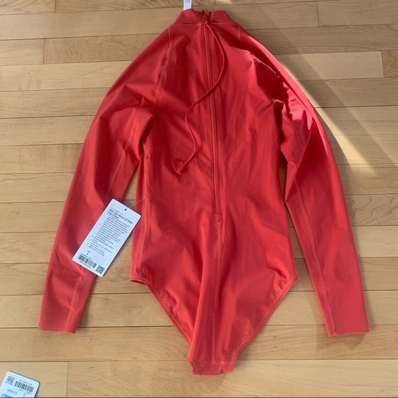 Lululemon will the wave one-piece poppy coral - Picture 5 of 6